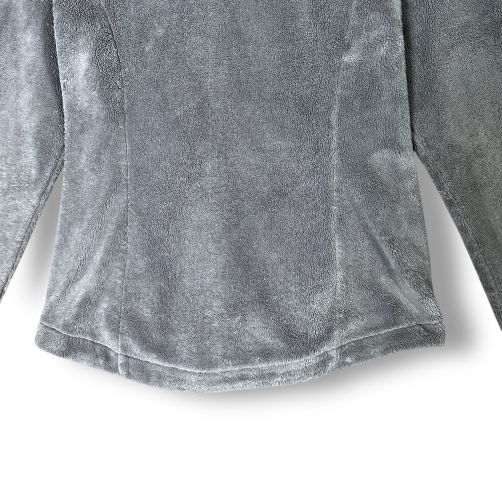 The North Face Womens Osito Fleece Jacket Sz S Gray Outdoor Layer Winter Fall - Picture 8 of 9